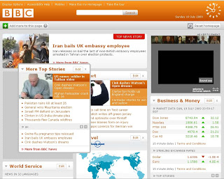 Screenshot BBC
